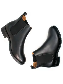 Will's Vegan Shop Will's Vegan Shop Luxe Smart Chelsea-Stiefel Herren – Produktbild 1 von 1