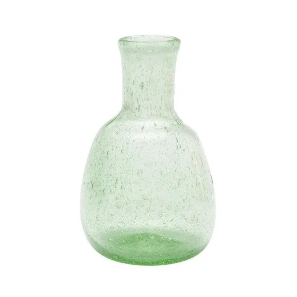 El Puente El Puente Vase aus recyceltem Glas, Grün, – Produktbild 1 von 2
