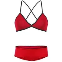 Frija Omina Frija Omina Set: Bio BH + Hipster dunkel, Rot, – Produktbild 2 von 4