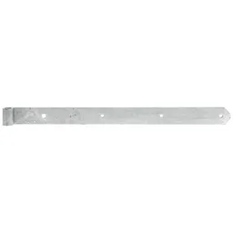 Alberts ALBERTS Ladenband, gerade, Abschluss abgerundet, feuerverz., LxB 600x45 mm, Rolle Ø16 mm – Produktbild 1 von 1