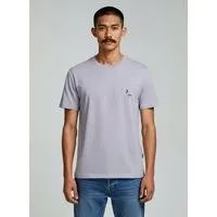 UNIPOLAR UNIPOLAR Besticktes T-Shirt, Taube/lavender (lila), – Produktbild 2 von 5