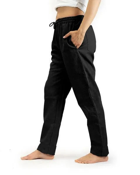 SCHAZAD Leinenhose CHINO von SCHAZAD, Schwarz, – Produktbild 2 von 3