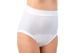 HERMKO Inkontinenzslip 1265 Inkontinenz Slip Bio-Baumwolle Weichbund Auslaufschutz bequem – Produktbild 1 von 1