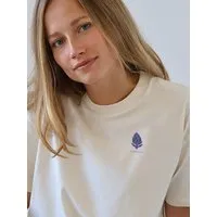 Kultgut Kultgut Artdesign - Biofair Shirt - Boxi Styl / l'artichaut, Hellbeige, – Produktbild 1 von 1