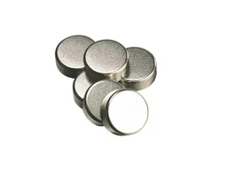 10 Magnete aus Metall, rund, silber, Ø 22 mm, Höhe 4 mm – Produktbild 1 von 1