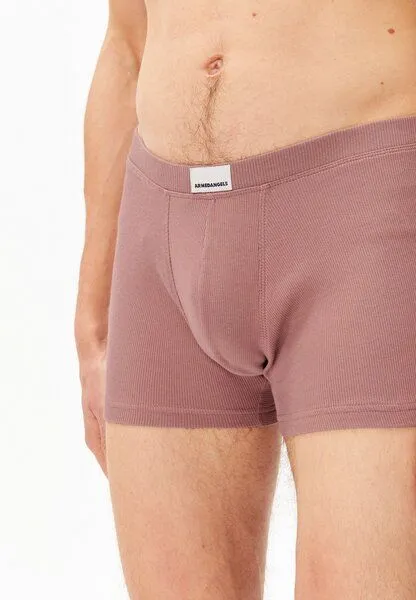 ARMEDANGELS ARMEDANGELS RICAARD RIB Herren Ripp-Boxer aus Bio-Baumwoll Mix, Light berry, – Produktbild 3 von 4