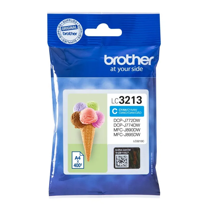 Brother Brother Tintenpatrone LC-3213C cyan – Produktbild 3 von 3