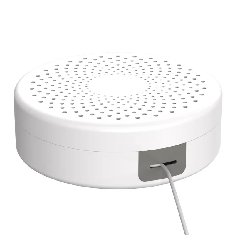 Hama Hama Kabelbox rund, Wandmontage, integrierte Kabelführung, 18,0 x 5,5 cm – Produktbild 5 von 5