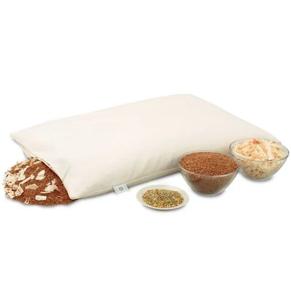 Lotus Design® Lotus Design® Zirbenkissen mit Bio-Hirsespreu – Produktbild 3 von 4