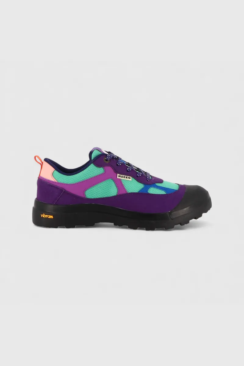 MEEKO MEEKO Herren vegan Sneaker Nanuk Quetzal Blau/ Lila, Blau, – Produktbild 1 von 2