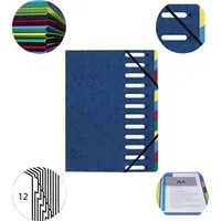 Exacompta Exacompta Ordnungsmappe Harmonika® 12 Fächer – Produktbild 2 von 2
