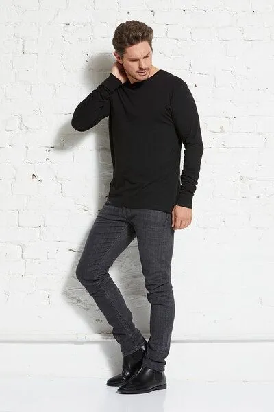 Wunderwerk Wunderwerk Herrenhose aus Bio-Baumwolle "Steve slim high flex", Schwarz (539 black), – Produktbild 1 von 4