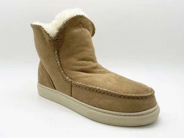 thies Stiefel aus Schaffell "thies Sneakerboot 2", Cashew chestnut (braun), – Produktbild 2 von 4