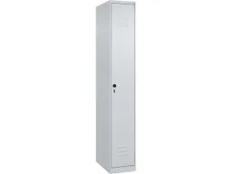 C+P C+P Spind Classic PLUS, 1 Abteil, 1850x300x500mm, Lichtgrau/Lichtgrau – Produktbild 1 von 1