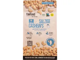 Fairfood FAIRFOOD Bio-Cashewkerne 'geröstet und gesalzen', 500 g – Produktbild 1 von 1