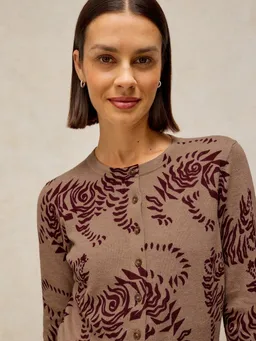 White Stuff Print-Cardigan Lois - 50 – Produktbild 1 von 1