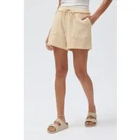 People Wear Organic People Wear Organic Sweat Shorts, gelb uni, Bio-Baumwolle – Produktbild 1 von 1