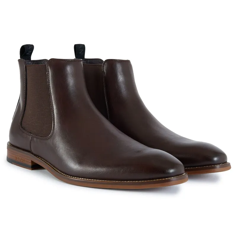 V.GAN V.GAN Herren vegan Chelsea Boots Affogato, Braun, – Produktbild 2 von 2