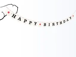 renna deluxe renna deluxe HAPPY BIRTHDAY Girlande – Produktbild 1 von 1