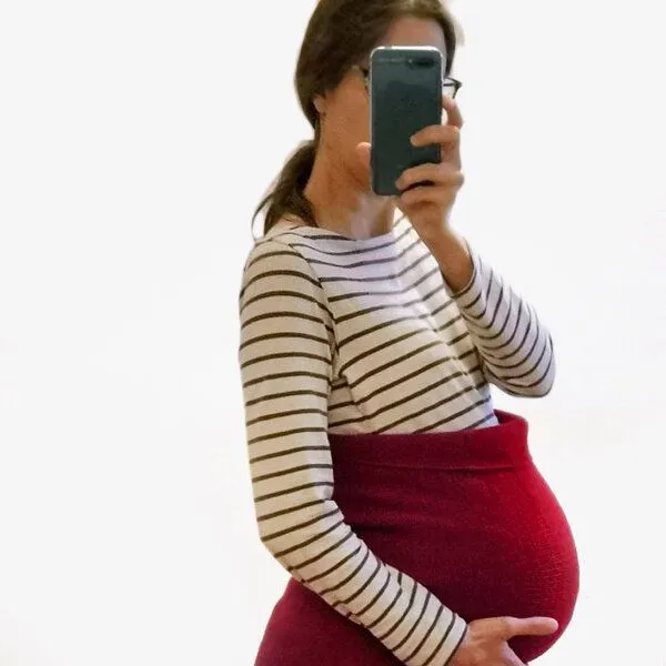 vincente vincente Baby-Bauch-Strick-Schlauch, Rot, – Produktbild 3 von 3