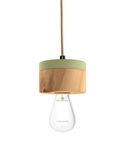 ALMUT von Wildheim ALMUT von Wildheim Zirbenlampe Pendelleuchte, Wasabigrün, – Produktbild 2 von 4