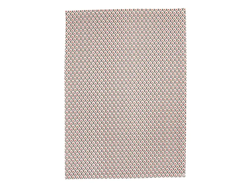 Tranquillo Tranquillo Geschirrtuch Pattern (Bio-Baumwolle), Rot, – Produktbild 1 von 2