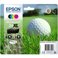 Epson Epson 4er Set Tintenpatronen T3476/ 34XL schwarz, cyan, magenta, gelb – Produktbild 1 von 1