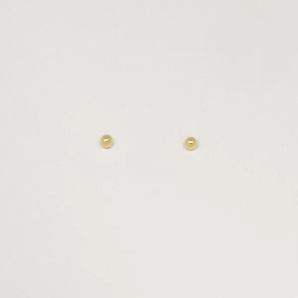 fejn jewelry fejn jewelry Ohrstecker 'tiny stud', Gold, – Produktbild 1 von 4
