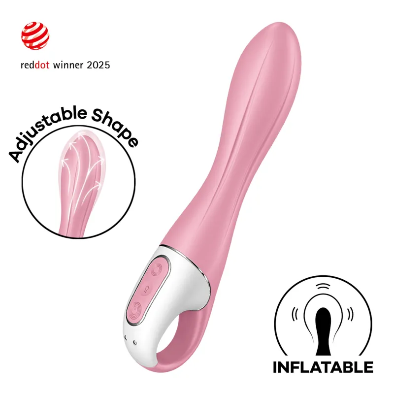 Satisfyer Satisfyer Air Pump Vibrator 2, 21 cm, Rosa, – Produktbild 1 von 1