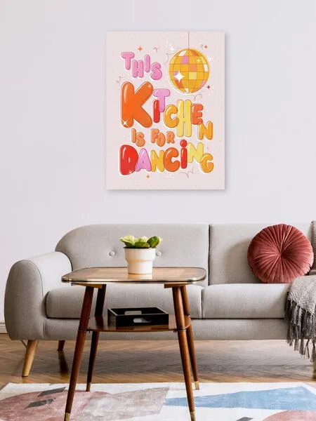 Photocircle Photocircle Poster / Leinwandbild - This Kitchen Is For Dancing – Produktbild 2 von 4