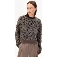 ARMEDANGELS ARMEDANGELS DILIRIAA LEOPAA Damen Pullover aus recyclem Bio-Woll Mix – Produktbild 1 von 1