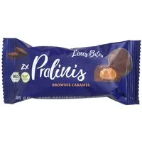 Lini 039 s Bites Lini's Bites Bio-Dattelkugel "Pralinis", Brownie Caramel, vegan, 46 g – Produktbild 1 von 1
