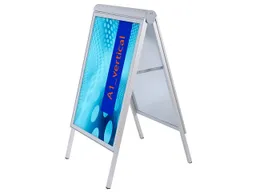 Kundenstopper "COMPASSO" für DIN A1 Plakate wasserfest – Produktbild 1 von 1