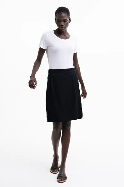 SHIPSHEIP SHIPSHEIP MARY - Damen T-Shirt aus TENCEL Lyocell, Schwarz, – Produktbild 1 von 1