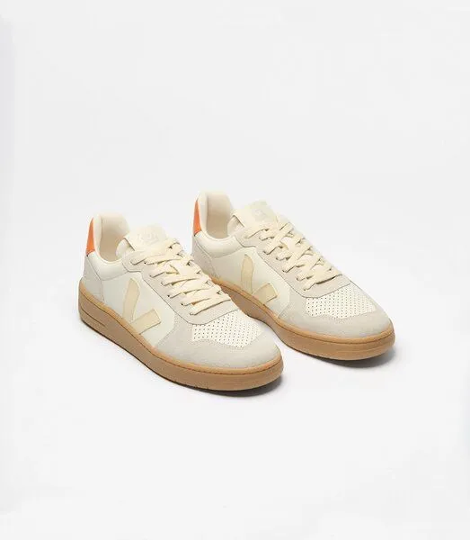 Veja Veja Damen Sneaker - V-82, Pure calcaire fury (orange), – Produktbild 4 von 5