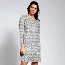 Kokon Zwo Kokon Zwo Strickkleid mit Taschen 60% Merinowolle (kbT) – Produktbild 1 von 1