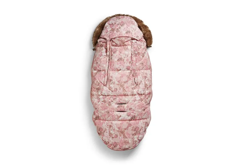 Elodie Elodie Fußsack Elodie Details - Fußsack - River Rose - 48x100 cm (Hochwertiger Fußsack von Elodie aus Schweden, 1-tlg), Bunt|schwarz, – Produktbild 3 von 5
