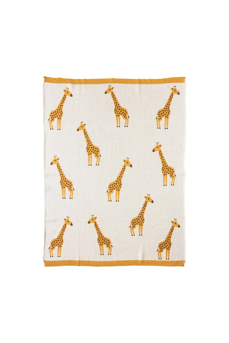 Tranquillo Babydecke GIRAFFE - creme – Produktbild 1 von 2