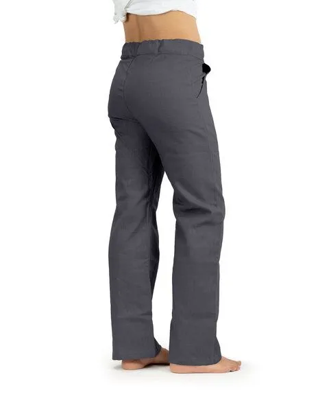 SCHAZAD Leinenhose Essential Slim von SCHAZAD, Anthrazit, – Produktbild 4 von 4