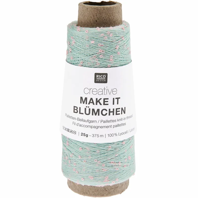 Rico Design Rico Design Creative Make It Blümchen Hellblau, Hellblau, – Produktbild 1 von 1
