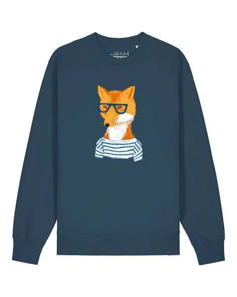 watapparel watapparel Sweatshirt Unisex Fuchs, Stargazer, – Produktbild 1 von 2