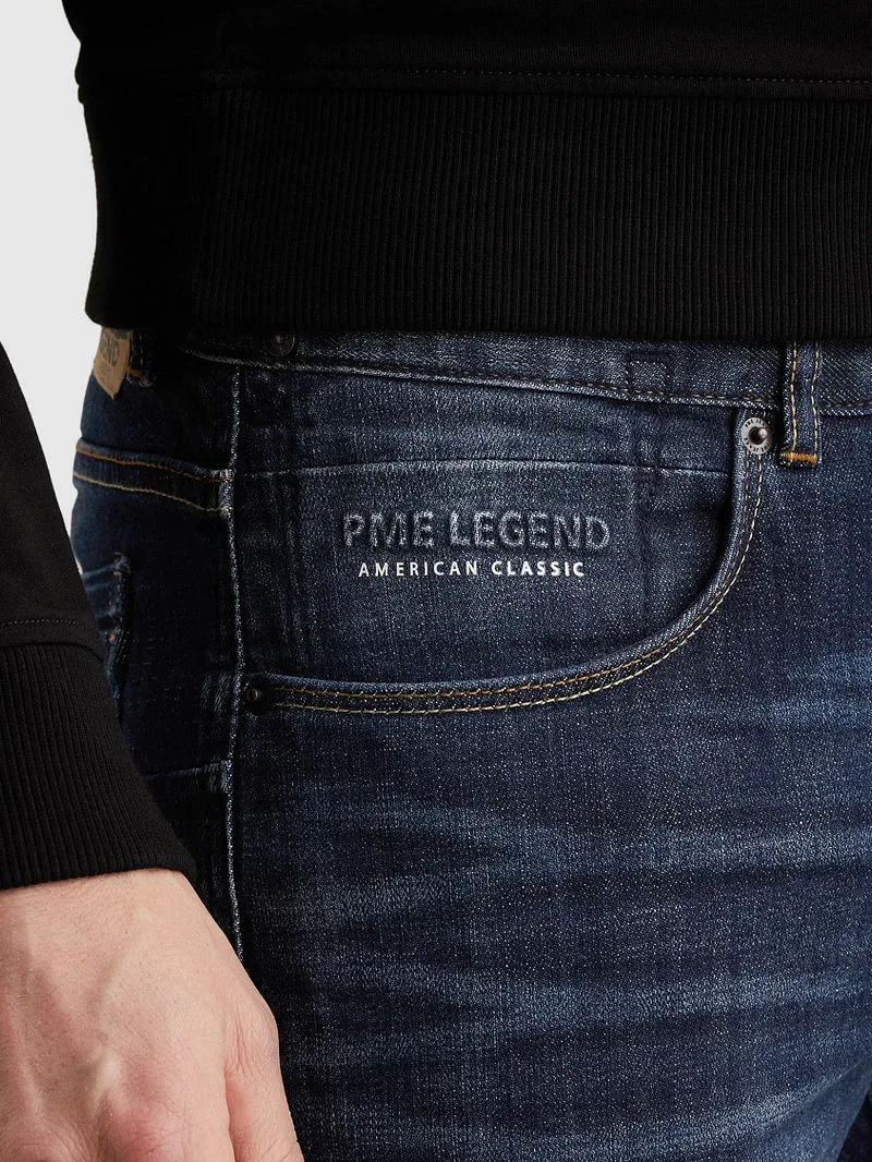 PME Legend PME Legend Nightflight Jeans Dunkelblau - Größe W 40 - L 32, Blau, – Produktbild 4 von 5