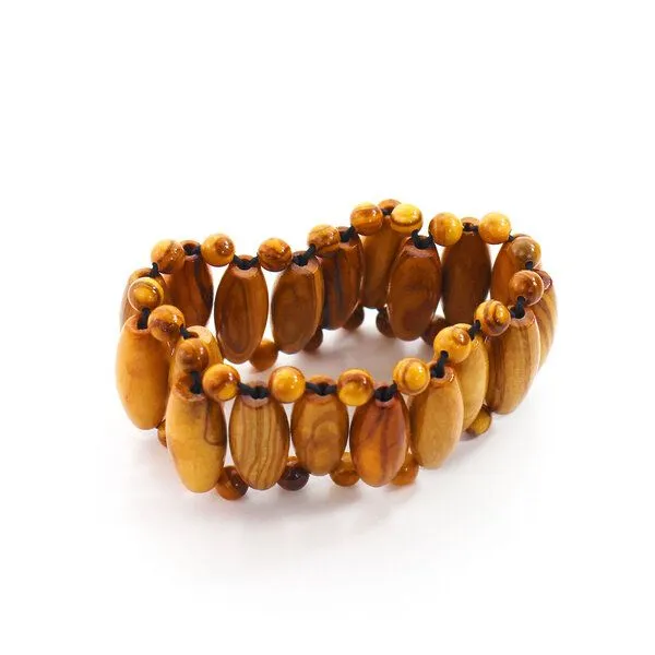 Mitienda Shop Mitienda Shop Armband aus Holz Perlen – Produktbild 2 von 7