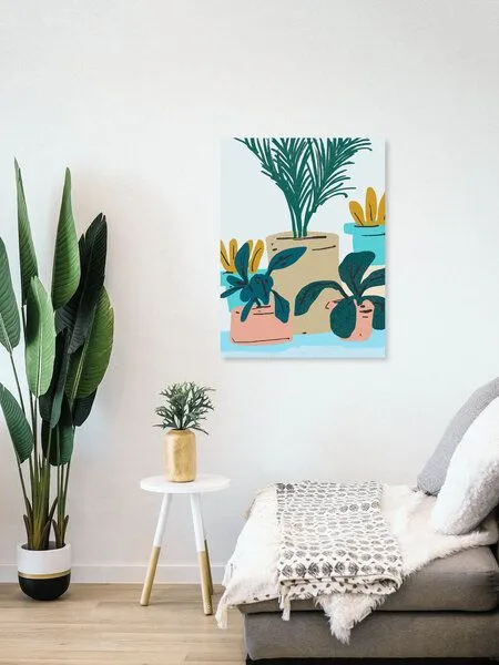 Photocircle Photocircle Poster / Leinwandbild - Little Plants – Produktbild 4 von 4