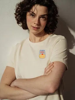 Kultgut Kultgut Artdesign - Biofair- Flauschiges Femin Shirt /Pasta – Produktbild 1 von 1