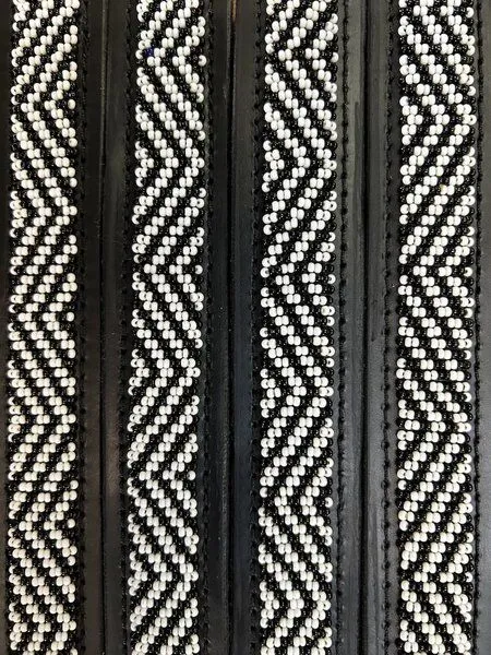 Zinj Design Zinj Design Massai Ledergürtel - Zebra Kenia - Unisex – Produktbild 2 von 4
