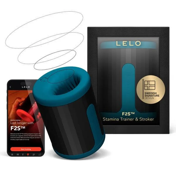 LELO LELO F2S Ausdauertrainer & Stroker mit App, Blau, – Produktbild 1 von 3