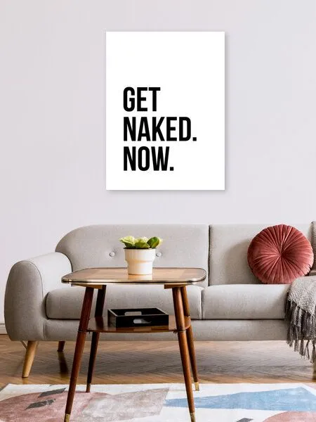 Photocircle Photocircle Poster / Leinwandbild - Get Naked No7 – Produktbild 2 von 4