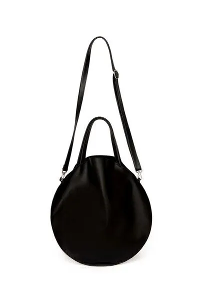 ELEKTROPULLI Runder Shopper von ElektroPulli, Schwarz glattleder, – Produktbild 3 von 4