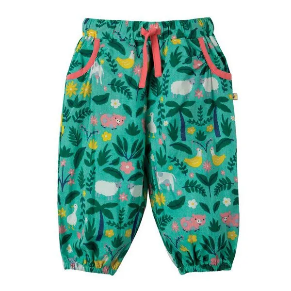 Frugi Frugi Sommerhose Bauernhof Style: Pretty Pull Ups, Color: St. Agnes Farm Floral – Produktbild 1 von 2
